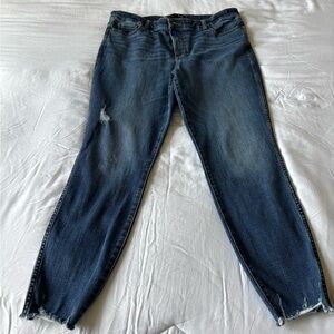 Kut from the Kloth Dark Blue Straight Leg Jeans